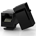 Pikkukuva 5 / 5: 25 kpl RJ45-liitintä Cat6-liittimet Inline-liitin naaras naaras -liitin [db] black