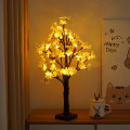 Miniatyrbilde 4 av 5: Kunstig kirsebærtre LED nattlys, holdbar gave til barn, Valentinsdag, påske, bursdag, bryllup, bordlampe [DB] Pink