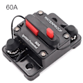 Miniatyrbild 1 av 5: 40/50/60AMP Bil Strömbrytare Säkring Återställ Vattentät 12V~48V DC Båt Bil IP67 [DB] QP100273-40A