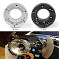 Miniatyrbillede 2 af 5: Adapterplade til Logitech G29 G920 G923 13/14 tommer Racerstyrring 70mm [DB] silver