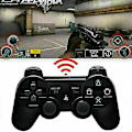Miniatyrbilde 4 av 5: Trådløs Dualshock 3-kontroller for Ps3, joystick, gamepad for Playstation 3 DB Black