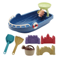 Miniatyrbilde 1 av 5: Plast sandkasser slottform leketøy strand sand vann for lek leker form barn Xmas db Random