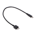 Miniatyrbillede 1 af 5: Usb-c til Usb 3.0 Micro B-kabel Hurtig opladning og synkronisering af dataoverførselskabel [DB]