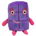 Miniatyrbild 2 av 2: Cartoon Numberblocks Mjuk Plyschdocka Fyllda Leksaker Tidig Utbildning För Baby Leksaker Gåvor [DB] Six