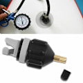 Miniatyrbilde 4 av 5: Oppblåsbare Båter Padlebrett Kajakk Kano Pumpe Sup Luftventil Adapterkontakt [DB] Orange