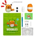 Woobles Lær At Hækle Sæt, Hæklet Udstoppede Dyr DIY Hæklesæt til Begyndere [DB] Fox
