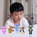 Miniatyrbillede 3 af 5: 4,5 cm Stitch Minifigur DIY Samlet Klodser Legetøj Tegneseriefilm Lilo Og Stitch Actionfigurer Puslespil Db E