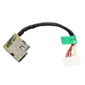 Miniatyrbilde 3 av 4: For Dc Power Input Jack Kabel Lader Port For Hp Pavilion X360 14m-ba114dx db
