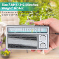 Pikkukuva 4 / 5: Korkealaatuiset kannettavat AM FM -radiot, retro-radio, transistoriradiot voimakkaalla [DB] äänellä