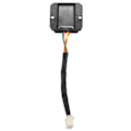 Miniatyrbilde 3 av 5: Motorsykkel Spenningsregulator 4 Ledninger 4 Pins 12 Spenningsregulator Likretter for 50-250CC Motorsykkel [db] black