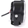 Miniatyrbild 5 av 5: 2-pack 12V 4.5W vita runda dagsljus för bilar, universella runda 9-LED dimljus