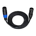 Miniatyrbillede 1 af 5: Speakon til XLR Han-kabel Speakon Stik Hun til XLR Han Forlængerkabel med Twist Lock til Studio Mikrofon DB