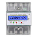 Miniatyrbilde 1 av 5: 3-faset 4-lednings energimåler 220/380v 5-80a Energiforbruk Kwh-måler DIN-skinneinstallasjon Digital strømmåler db
