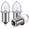 Miniatyrbild 1 av 5: 6-volt/ 4d-4.8-volt 0.75a Bajonettbas Krypton Ersättningslampa Ficklampa Lampor (3 Stycken) [DB] 3