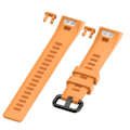 Miniatyrbillede 1 af 5: Slidstærkt Anti-fingeraftryk Smartwatch Rem til HUAWEI Band 3/3 Pro/4 Pro [DB] Orange