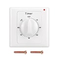 Miniatyrbild 1 av 5: 110V-240V Högpresterande Pump Timer Switch Elektronisk Kontroll Mekanisk Nedräkningsuttag Tidbrytare 86 Panel (60min) [DB]