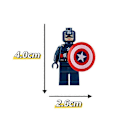 Miniatyrbillede 5 af 5: Anime Julekalender 24 stk./sæt Actionfigurer PVC Model Julekalender Nedtælling Legetøjsgave [DB] 1