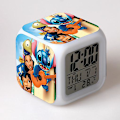 Miniatyrbillede 1 af 5: Stitch Anime LED Digital Vækkeur til Piger - Sød Størrelse, 8cm, 3 tommer, 7 Farver Skifter, Temperatur, Perfekt til Pigers Soveværelse(13) db 48