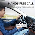 Pikkukuva 5 / 5: Mini Auto Bluetooth 5.1 FM01 Lähetin Vastaanotin Auton Langaton Audioadapteri Auton FM-radiolle Handsfree-puhelut USB-virta Autosarja [db]