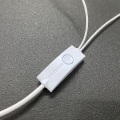 Pikkukuva 4 / 5: Korvanappikuulokkeet Ehs61 Langallinen Mikrofonilla Samsung S5830 S7562 Xiaomi Kuulokkeet Älypuhelimeen [DB] Black