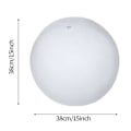 Miniatyrbild 2 av 5: LED-lampa 16 Färger Luminous Strandboll Multifunktionella Dekorativa Bollar för Innergårdsfest [DB] Set A With Pump