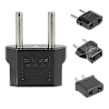 Miniatyrbillede 2 af 4: Strømstik adapter konverter europæisk stik USA til EU stik adapter elektrisk oplader stik [DB] US to EU
