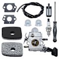 Pikkukuva 2 / 4: Kt Kaasutin Stihl Bg56 Bg56c Sh56 Zama C1m-s260b Lehtipuhaltimelle 4241-120-0632 [DB]