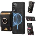Retro Ställ Kortfodral För OPPO Find X5 Pro [DB] Black