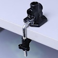 Miniatyrbillede 1 af 5: Beslagklemme DIY fast skrivebordslampe clips fittings skrue kamera flash holder passer til mikrofonstativ skrivebordslampe [DB]