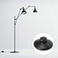 Miniatyrbild 2 av 3: 2 st Ys Växelströmbrytare Fotpedal Golvlampa Fotpedal Inline Golvströmbrytare Tryckknappsbrytare db