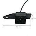 Miniatyrbillede 4 af 4: Til Mitsubishi Outlander Sport/asx/rvr 2011-2017 Bakkamera Backup Kamera Revers Parkeringskamera [DB] black