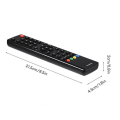 Miniatyrbillede 4 af 4: Universal fjernbetjening sort fjernbetjening erstatning til TCL TV fjernbetjening til TCL RC3000E0 [DB]