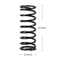 Miniatyrbillede 2 af 4: Throttle Brake Clutch Pedal Fjeder Udskiftning Opgradering til Logitech G27 G29 db Black 62.5mm