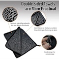 Miniatyrbild 3 av 5: 3-pack Shiny Bath XXL torkhanddukar, snabbtorkande handdukar 40x60cm, duschkabinsduk för att ta bort vatten i duschen och badrummet [db]