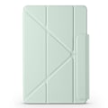 Miniatyrbillede 2 af 5: Magnetisk læderetui til Honor MagicPad 2 12.3 db Baby Green