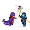 Miniatyrbillede 3 af 5: Kvalitets Høj 24stk Kompatible Masters Spinjitzu Kai Jay Cole VS Pyro Vipers Fire Fang Python Byggeklodser Figurer Legetøj db