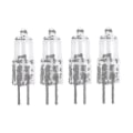 Miniatyrbilde 1 av 5: 12v 20w 2 Pin G4 Base Halogenpære 4 stk. Varm Hvit Db