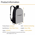 Pikkukuva 2 / 4: Uusi tulokas Jalkapalloilija Lionel Messi Painettu Koulureppu Tai Salkku Tai Kynäpussi Tai Kolmiosainen Reppu Opiskelijoille DB 56 Only a backpack