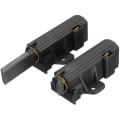 Miniatyrbilde 1 av 5: Vaskemaskin Elektrisk Motor Karbonbørste, Sole Motor Karbonbørster Sole For Zanussi Electrolux 4  [dB} Black