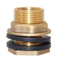 Miniatyrbilde 1 av 4: 1\" Hun 1-1/4\" Hann Solid Messing Vanntank Kobling Skott Tank Tilkobling [db]