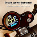 Miniatyrbilde 3 av 5: Elektrisk sparkesykkel instrumentdisplay for elektriske sparkesykkeldeler db