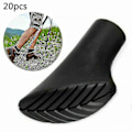 Miniatyrbillede 1 af 4: 20 Stk. / 10 Par Asfalt Gummi Buffere X-4gt Til Alle Almindelige Nordic Walking Stave - Vandrestave db