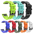 Miniatyrbillede 3 af 5: DB 20/22/26mm Udskiftningsurrem til Garmin Fenix-6 6X 6S Pro Forerunner 945 Army Green 26mm