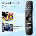 Miniatyrbild 4 av 5: MR23GA Röststyrningsfjärrkontroll Ersättning för LG Fjärrkontroll 2023 LG Smart TV Fjärrkontroll AN-MR19BA AN-MR600G A {Db} Black