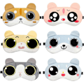 Miniatyrbild 1 av 5: 6 st Söta Katt Ögonmasker i Siden för Sovande Kvinnor, Siden Sovmasker för Kvinnor, Slip Siden Sovmask db