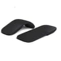 Microsoft Arc Mouse Bluetooth-mus för PC-laptops, kompatibel med Windows Mac Chrome OS (tunn, lätt, transportabel, taktil) - Svart [DB]
