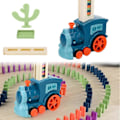 Miniatyrbillede 2 af 5: Domino-togsæt - FARVE: Kun 100 dominoer