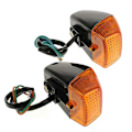 Miniatyrbillede 3 af 5: Motorcykel Blinklys Pære Signal Lampe Blinkere til VFR400 RVF400 [Db]