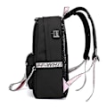 Miniatyrbild 2 av 5: Blackpink Ryggsäck USB Laddningsbar Ryggsäck Student Skolväska {Db} Black
