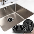 Miniatyrbild 4 av 5: Insinkerator Evolution Kompatibla Avfallskvarn Stänkskydd (4-pack) [DB]